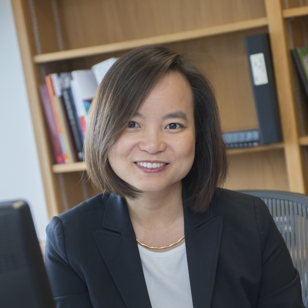 Photo of Professor June Tai in her office