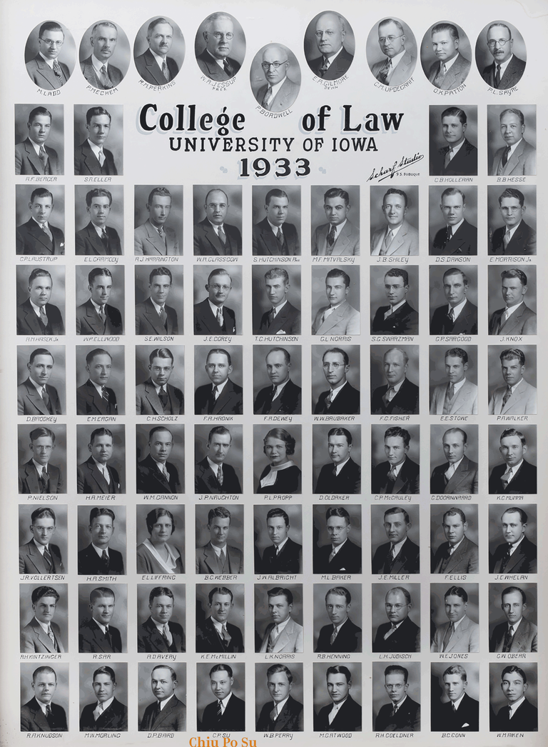 Law Student Class 1933