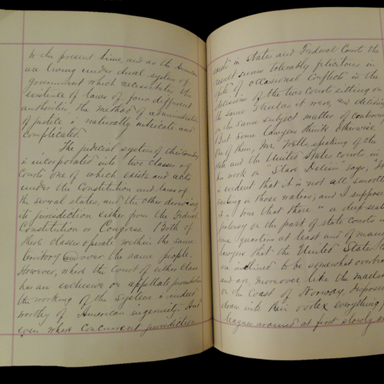 An image of Kizo's handwritten thesis