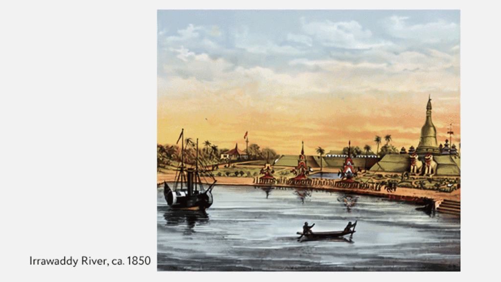 Irrawaddy River, ca. 1850